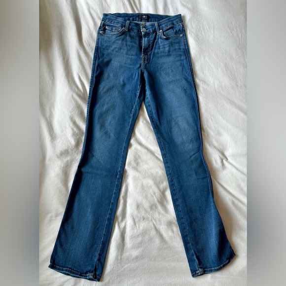 7 For All Mankind Kimmie Straight Leg Jeans - Picture 2 of 9